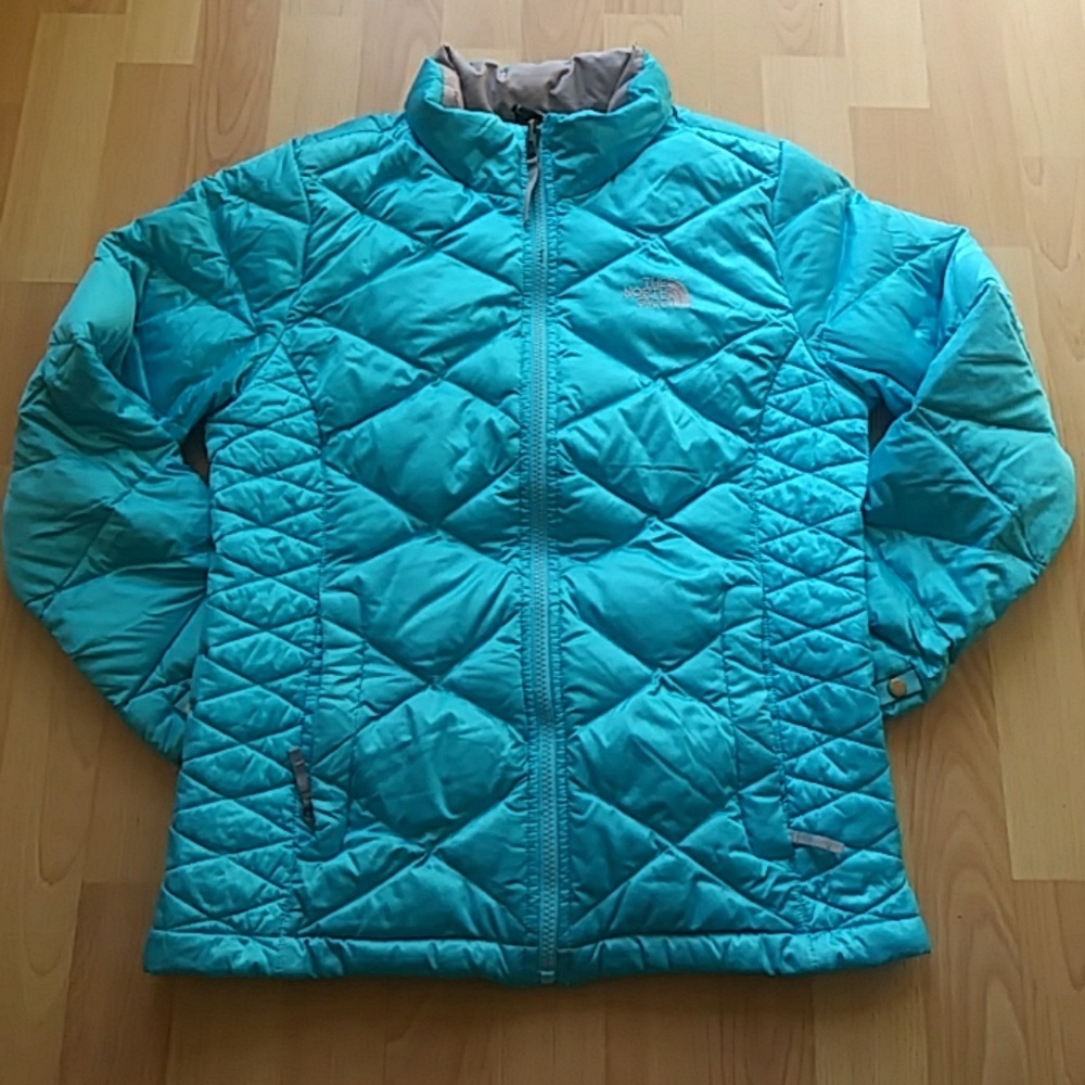 North Face down filled jacket girl's 14/16